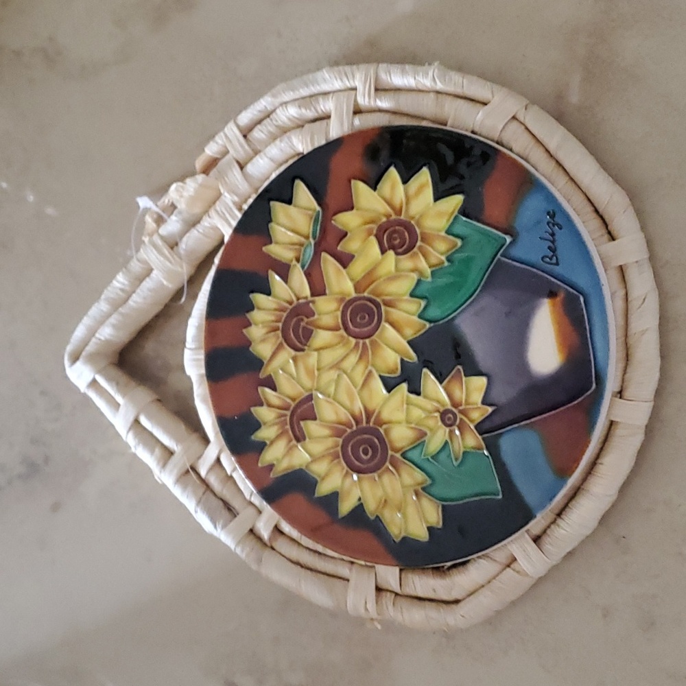 Sunflower Hotplate/Utensils